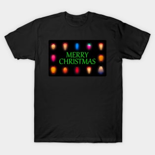 Merry Christmas - Vintage Christmas Tree Bulbs T-Shirt
